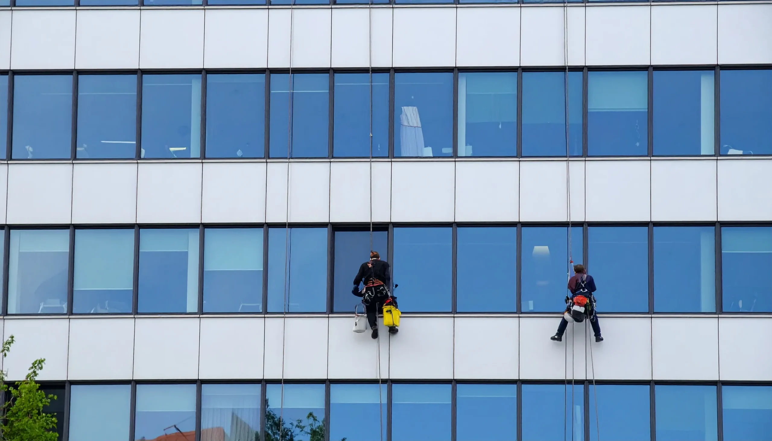 Fensterreinigung außen